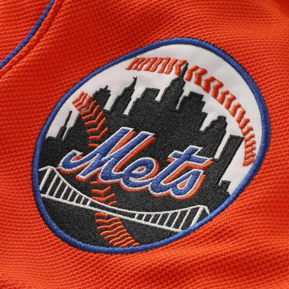 MLB Mike Piazza New York Mets Mitchell & Ness Cooperstown Collection Mesh Batting Practice Button-Up Jersey