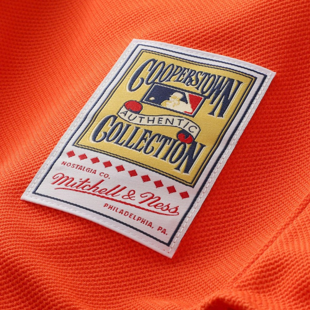 MLB Mike Piazza New York Mets Mitchell & Ness Cooperstown Collection Mesh Batting Practice Button-Up Jersey