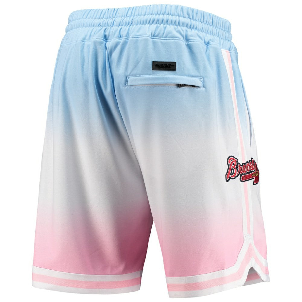 MLB Atlanta Braves Pro Standard Team Logo Pro Ombre Shorts
