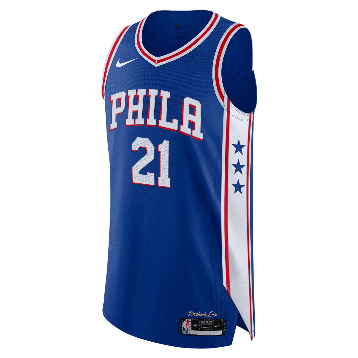 NBA Joel Embiid Philadelphia 76ers Authentic Jersey