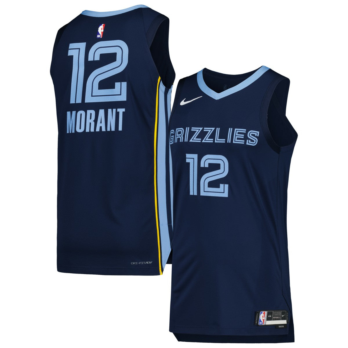 NBA Ja Morant Memphis Grizzlies Authentic Jersey