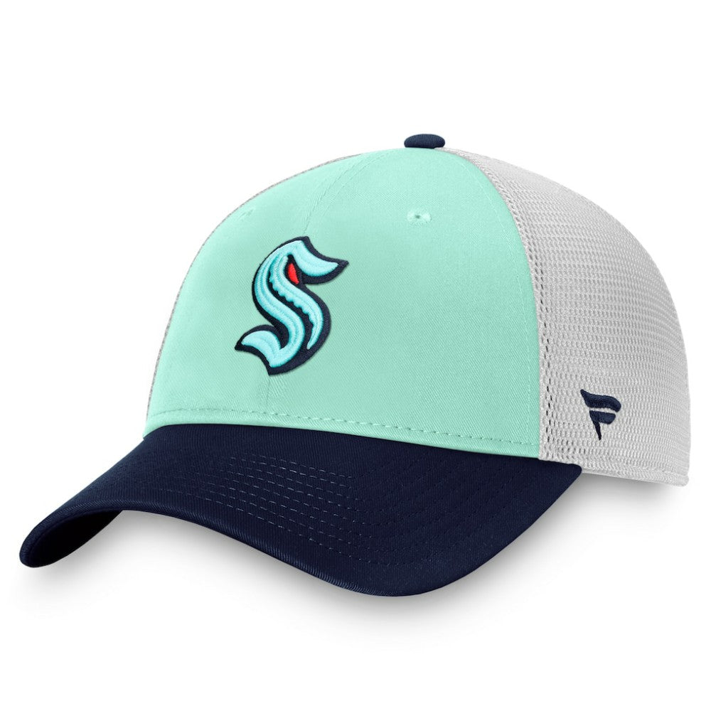 NHL Blue Seattle Kraken Fanatics Special Edition 2.0 Trucker Adjustable Hat