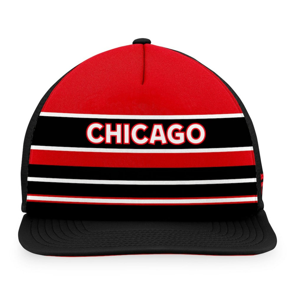 NHL Red/Black Chicago Blackhawks Fanatics Special Edition 2.0 Trucker Snapback Adjustable Hat