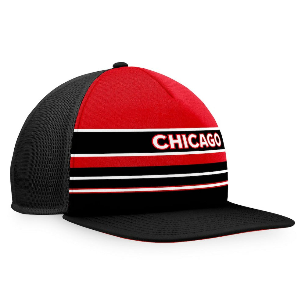 NHL Red/Black Chicago Blackhawks Fanatics Special Edition 2.0 Trucker Snapback Adjustable Hat