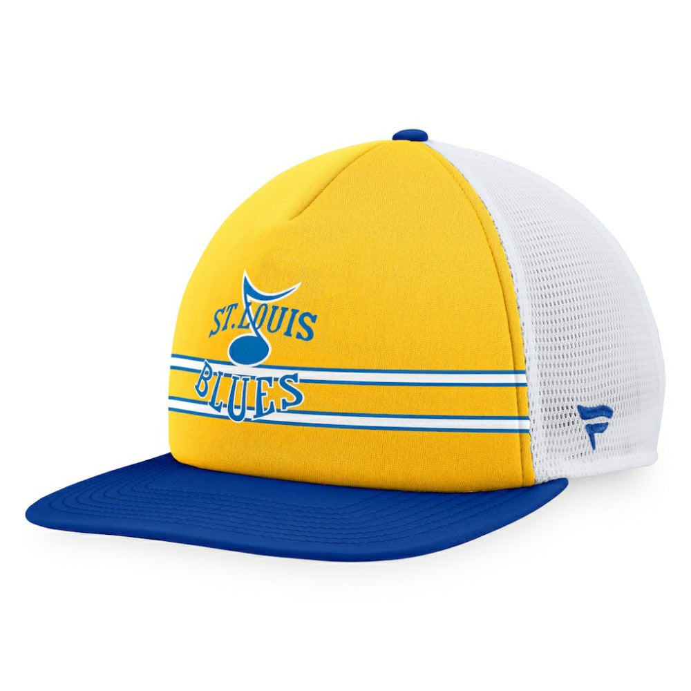 NHL Gold/Blue St. Louis Blues Fanatics Special Edition 2.0 Trucker Snapback Adjustable Hat
