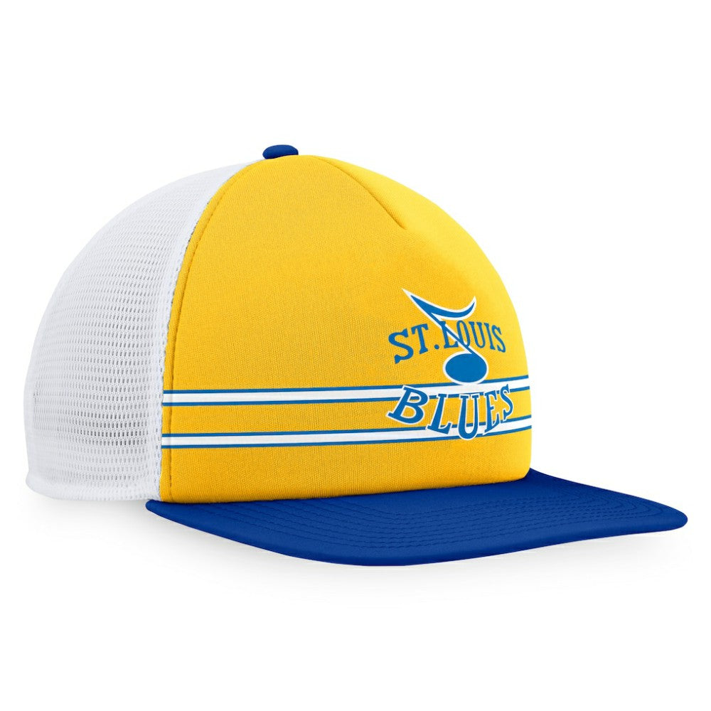 NHL Gold/Blue St. Louis Blues Fanatics Special Edition 2.0 Trucker Snapback Adjustable Hat