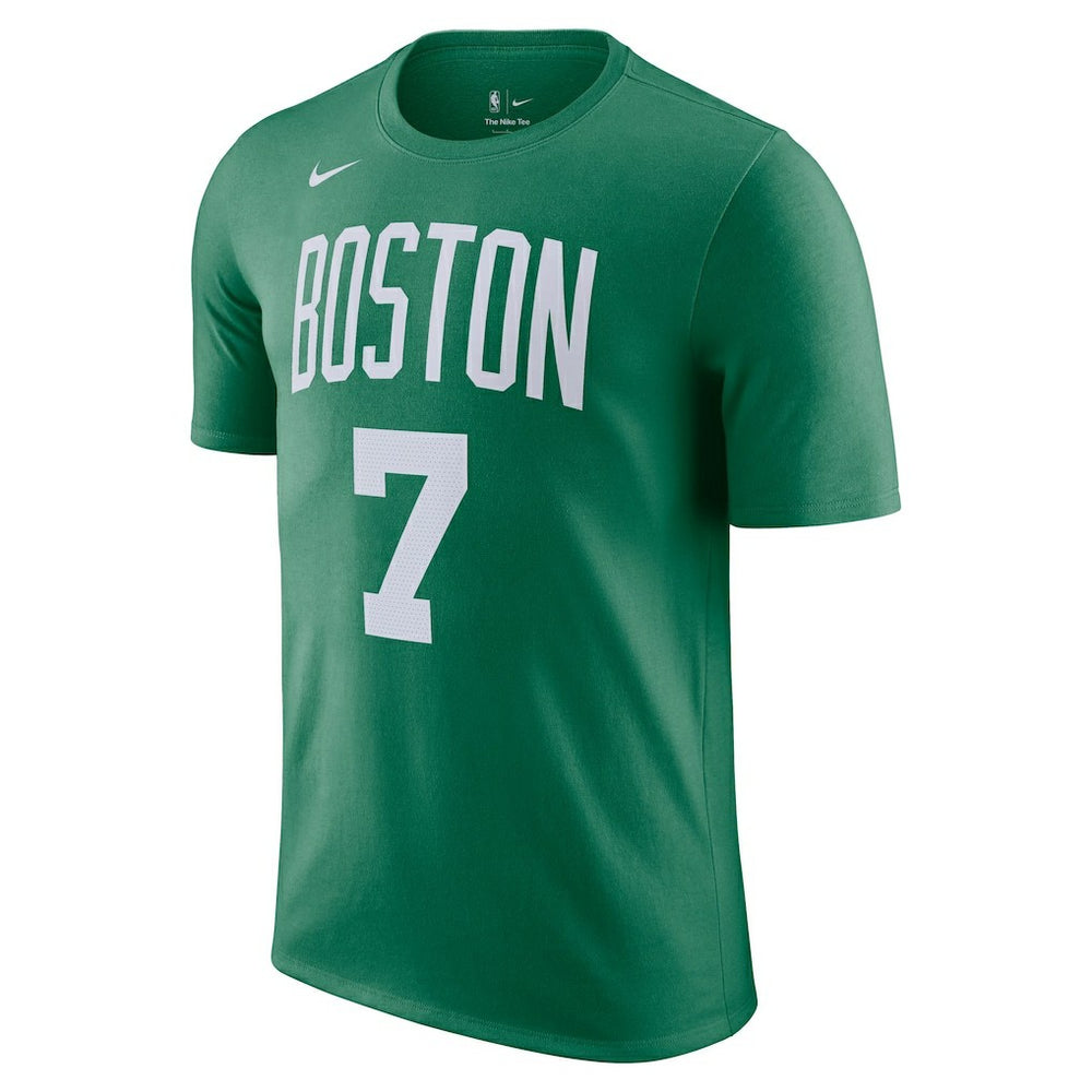 NBA Jaylen Brown Boston Celtics Icon 2022/23 Name & Number T-Shirt
