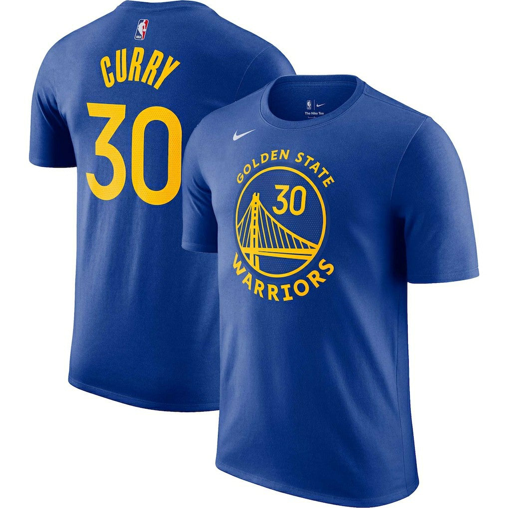 NBA Stephen Curry Golden State Warriors Icon 2022/23 Name & Number T-Shirt sale