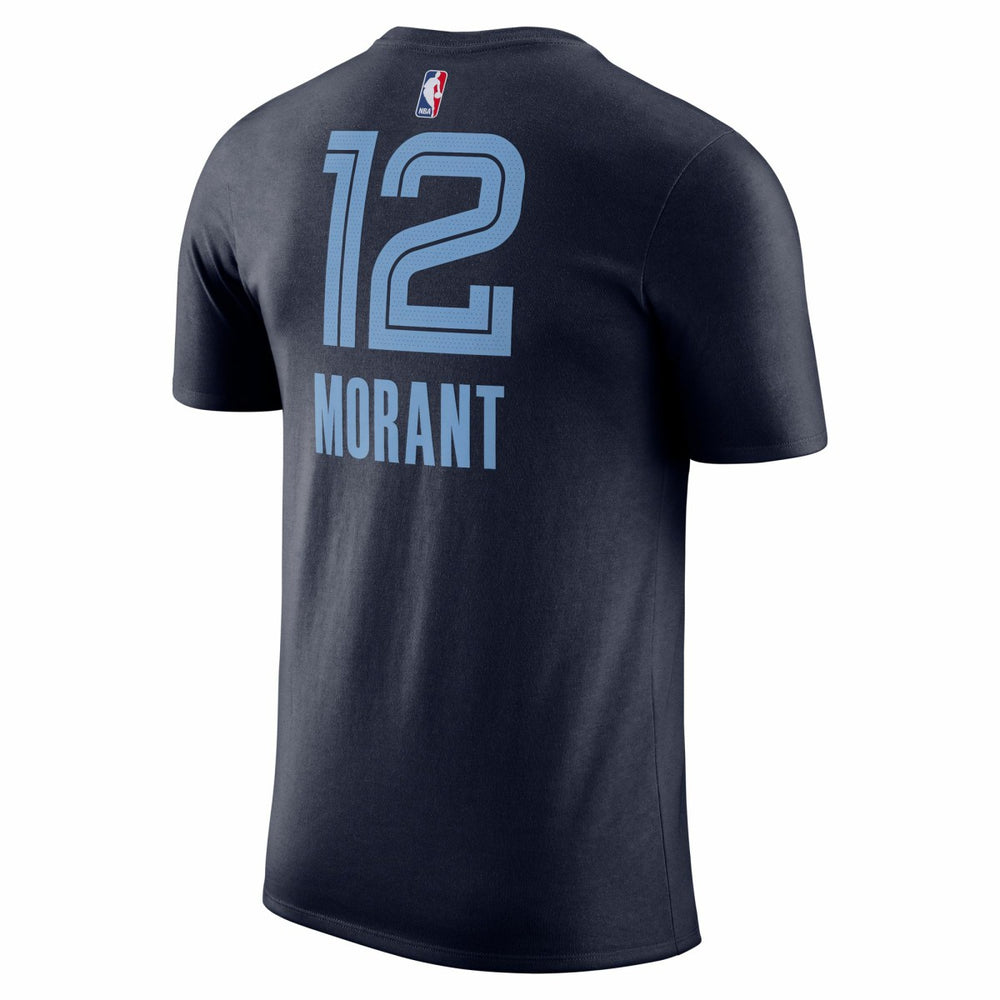 NBA Ja Morant Memphis Grizzlies Icon 2022/23 Name & Number T-Shirt