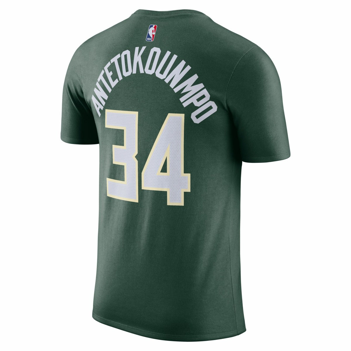 NBA Giannis Antetokounmpo Milwaukee Bucks Icon 2022/23 Name & Number T-Shirt