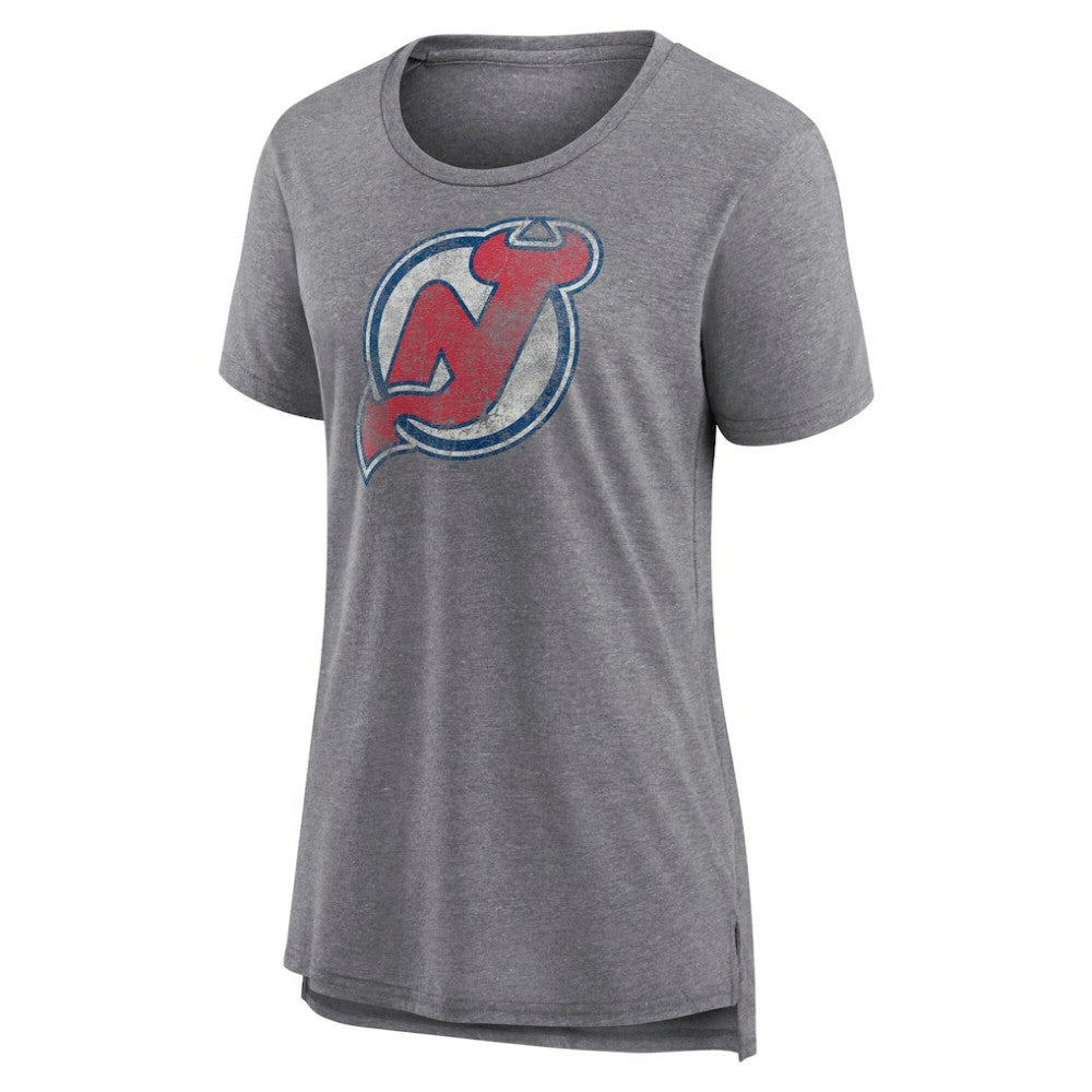 NHL Heather Gray New Jersey Devils Fanatics Women's Special Edition 2.0 Modern T-Shirt