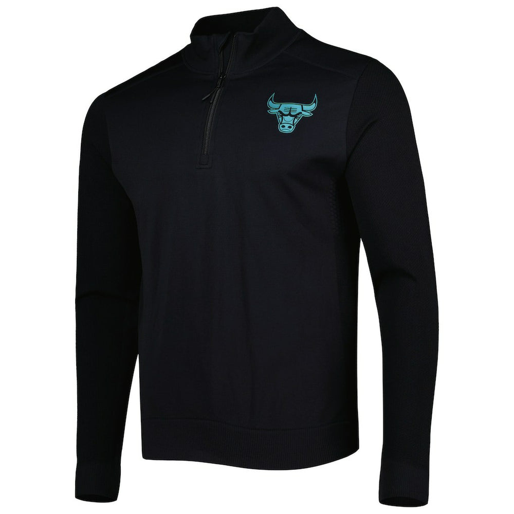 NBA Chicago Bulls Levelwear Nano Engineered Knit Fabric Quarter-Zip Jacket