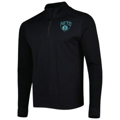 NBA Brooklyn Nets Levelwear Nano Engineered Knit Fabric Quarter-Zip Jacket