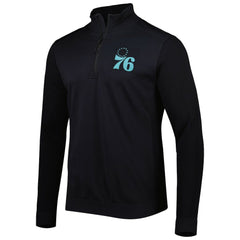 NBA Philadelphia 76ers Levelwear Nano Engineered Knit Fabric Quarter-Zip Jacket