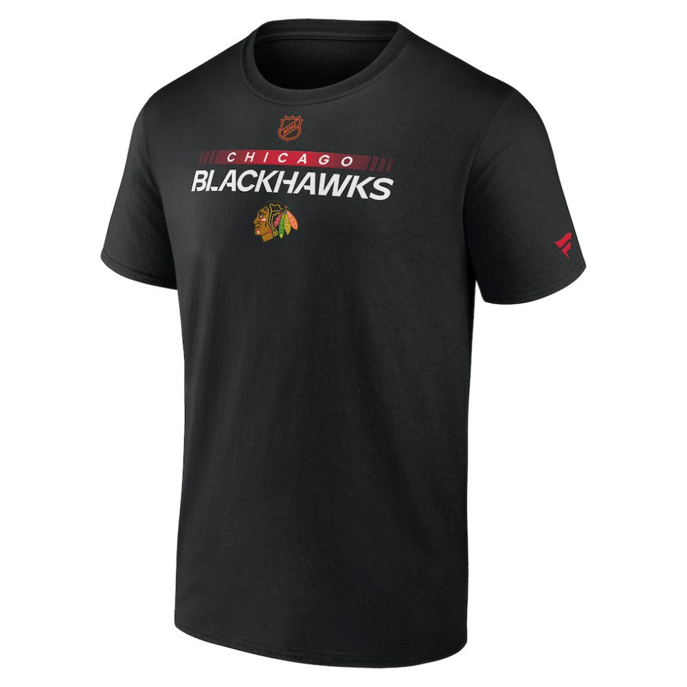 NHL Black Chicago Blackhawks Fanatics Special Edition 2.0 Authentic Pro T-Shirt
