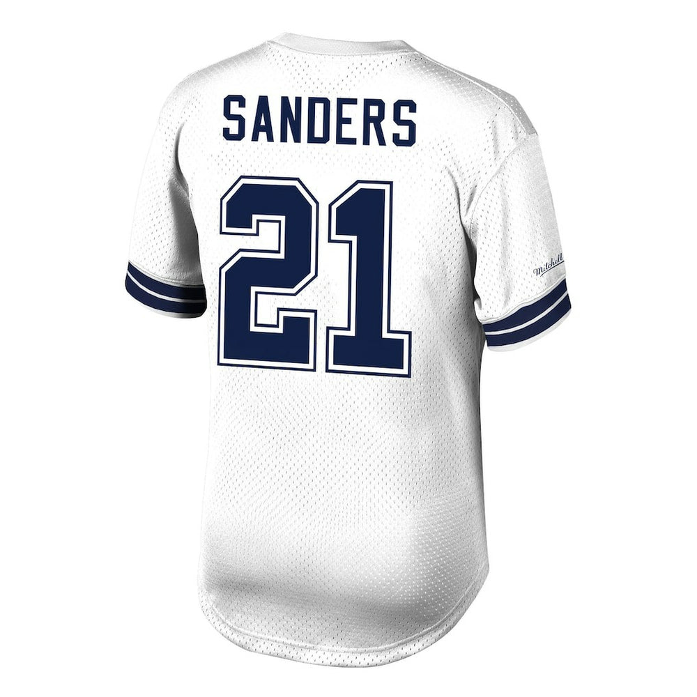 Deion Sanders  Retired Player Name & Number Mesh Top - Dallas Cowboys