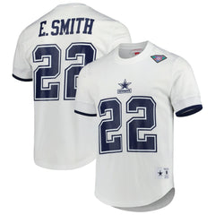 Emmitt Smith  Retired Player Name & Number Mesh Top - Dallas Cowboys