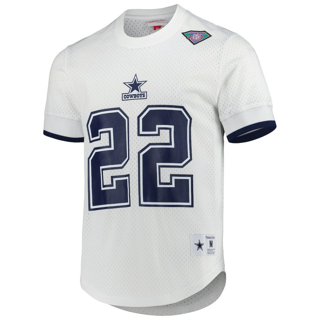 Emmitt Smith  Retired Player Name & Number Mesh Top - Dallas Cowboys