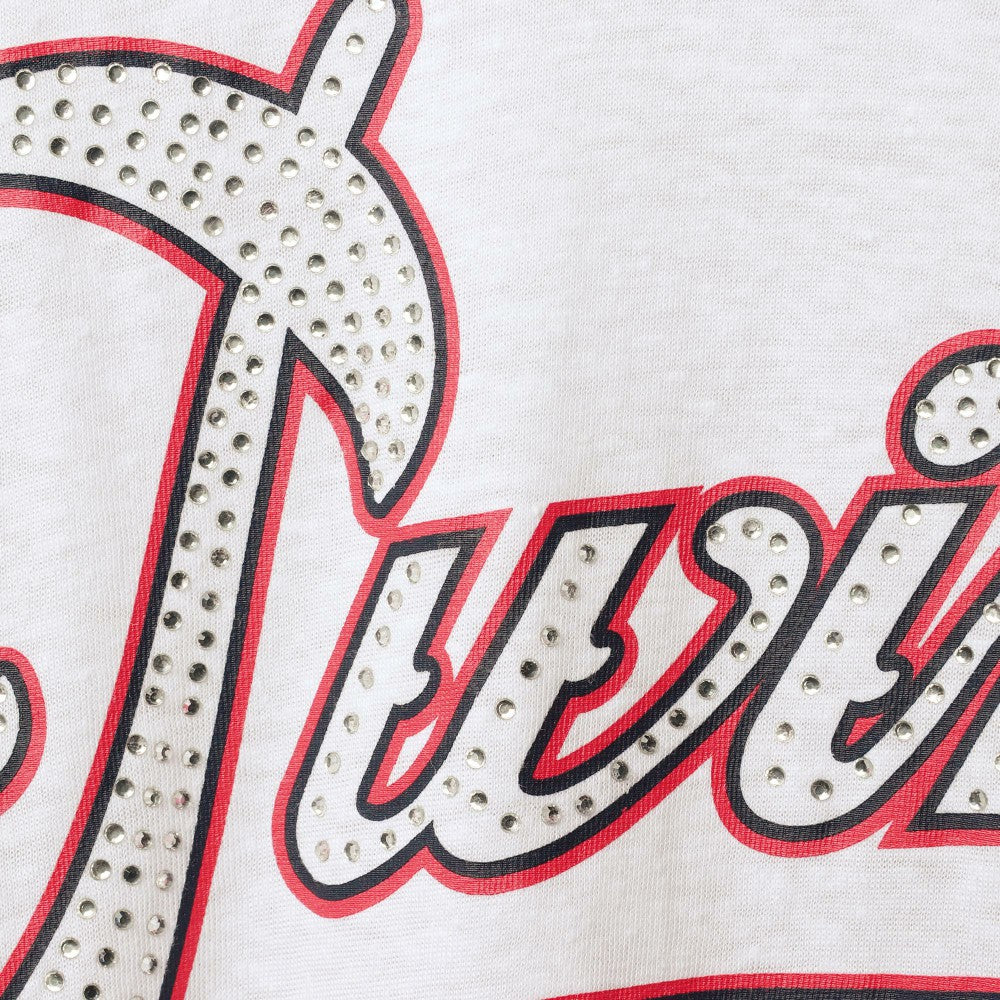 MLB Minnesota Twins Touch Women's Base Runner 3/4-Sleeve V-Neck T-Shirt