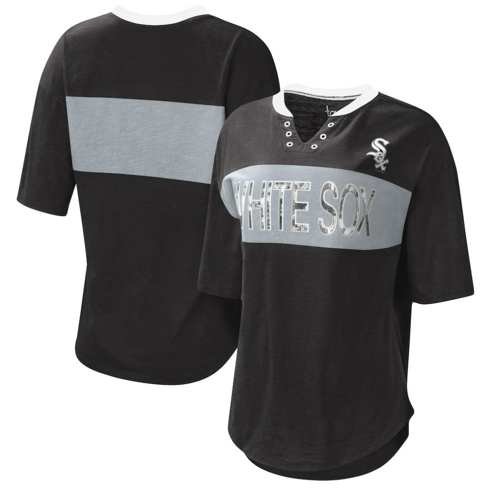MLB Chicago White Sox Touch Women's Lead Off Notch Neck T-Shirt