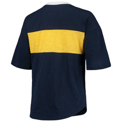 MLB Milwaukee Brewers Touch Women's Lead Off Notch Neck T-Shirt