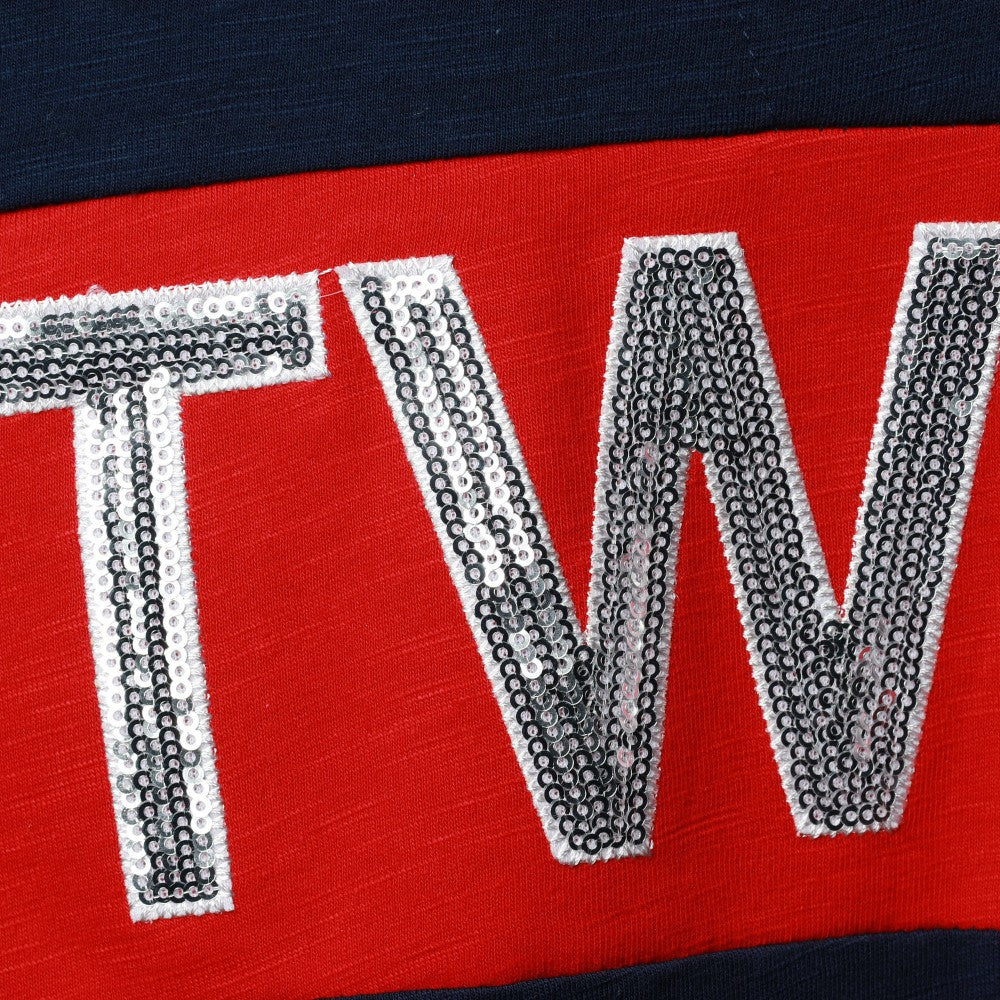 MLB Minnesota Twins Touch Women's Lead Off Notch Neck T-Shirt