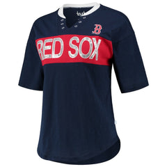MLB Boston Red Sox Touch Women's Lead Off Notch Neck T-Shirt