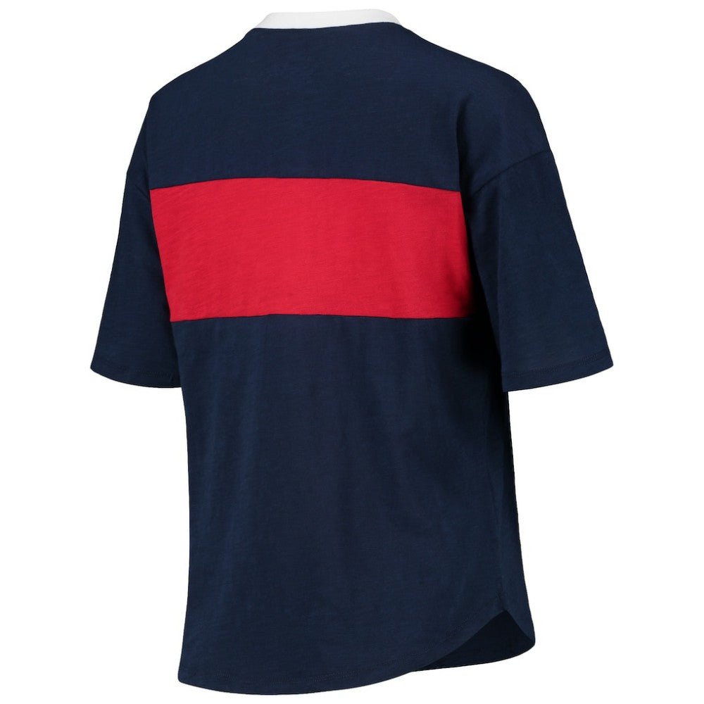 MLB Boston Red Sox Touch Women's Lead Off Notch Neck T-Shirt
