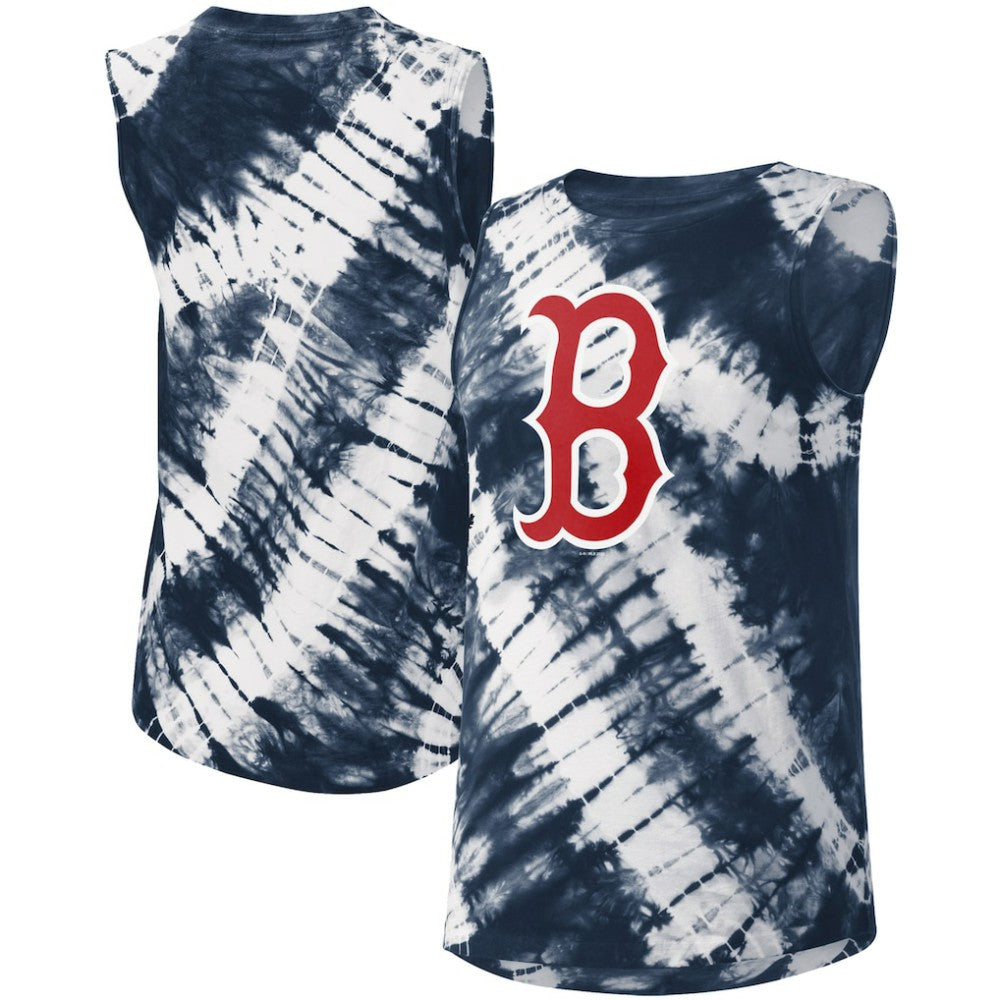 MLB Boston Red Sox Touch Women's Money Ball Tie-Dye Tank Top