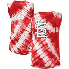 MLB St. Louis Cardinals Touch Women's Money Ball Tie-Dye Tank Top