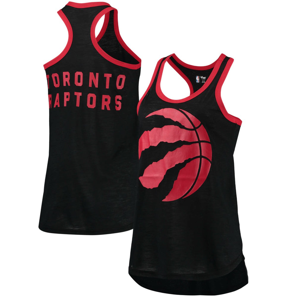 NBA Toronto Raptors G-III Sports by Carl Banks Women's Showdown Scoop-Neck Racerback Tank Top