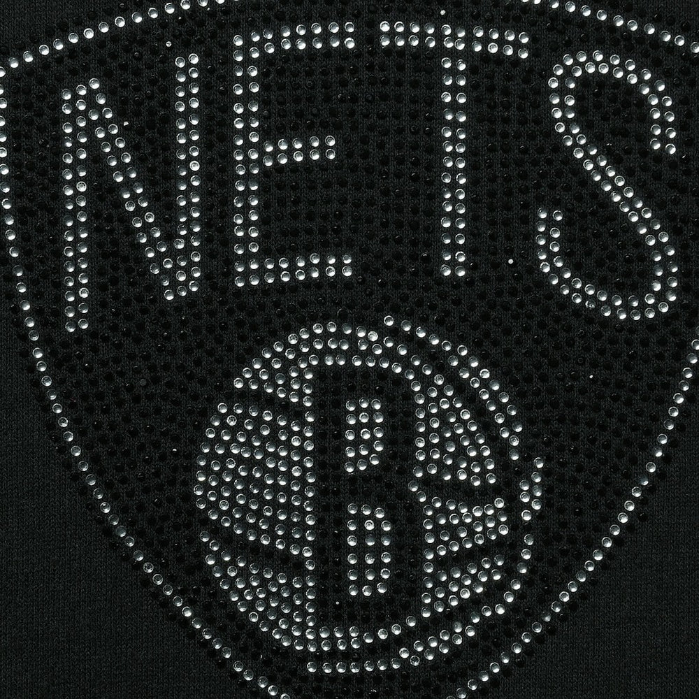 NBA Brooklyn Nets DKNY Sport Women's Carrie Rhinestone Pullover Sweatshirt