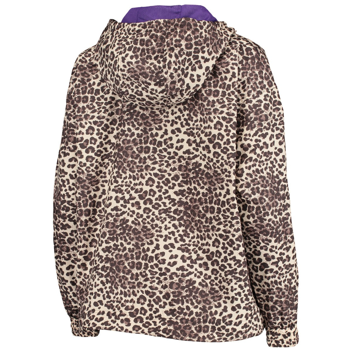 NBA Los Angeles Lakers DKNY Sport Women's Gabriella Windbreaker Half-Zip Hoodie