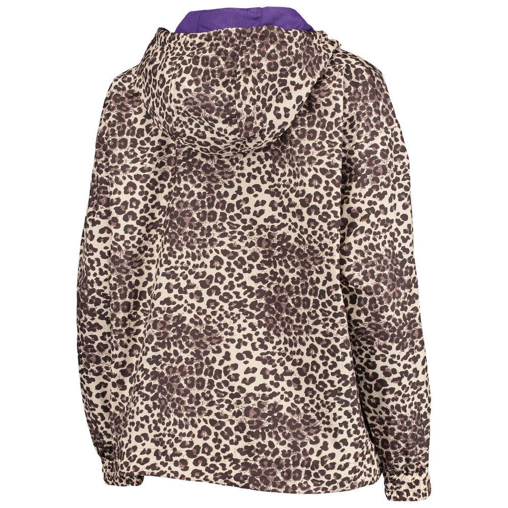 NBA Los Angeles Lakers DKNY Sport Women's Gabriella Windbreaker Half-Zip Hoodie