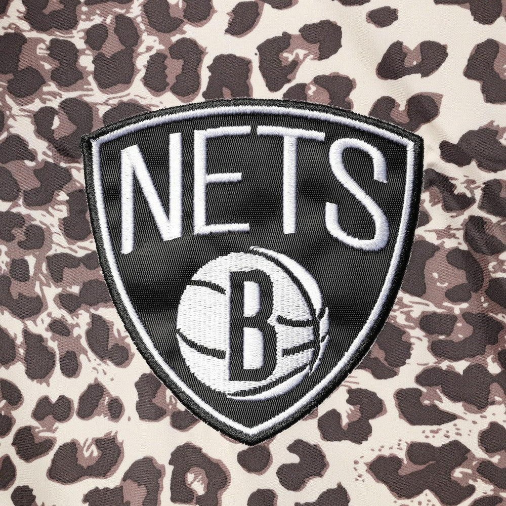 NBA Brooklyn Nets DKNY Sport Women's Gabriella Windbreaker Half-Zip Hoodie