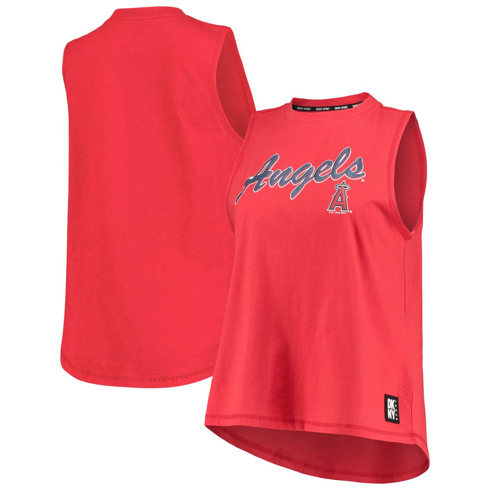 MLB Los Angeles Angels DKNY Sport Women's Marcie Tank Top