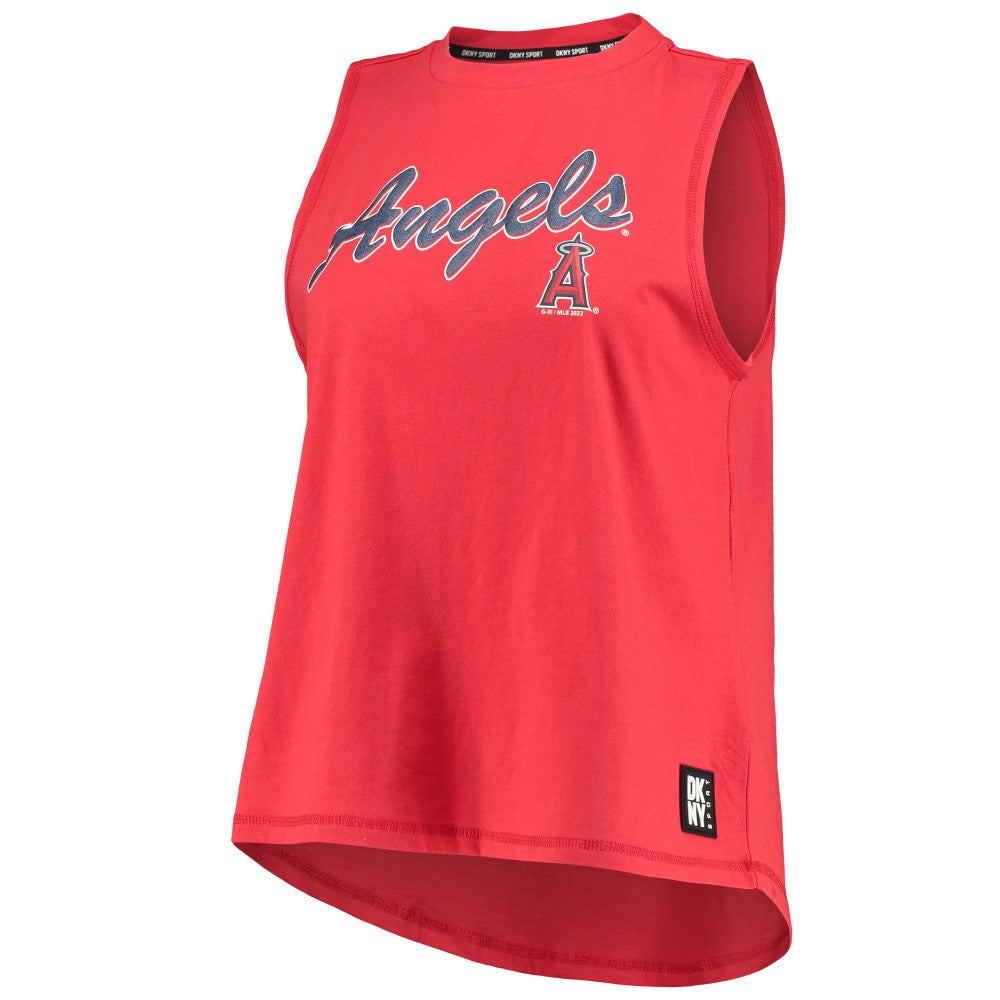 MLB Los Angeles Angels DKNY Sport Women's Marcie Tank Top