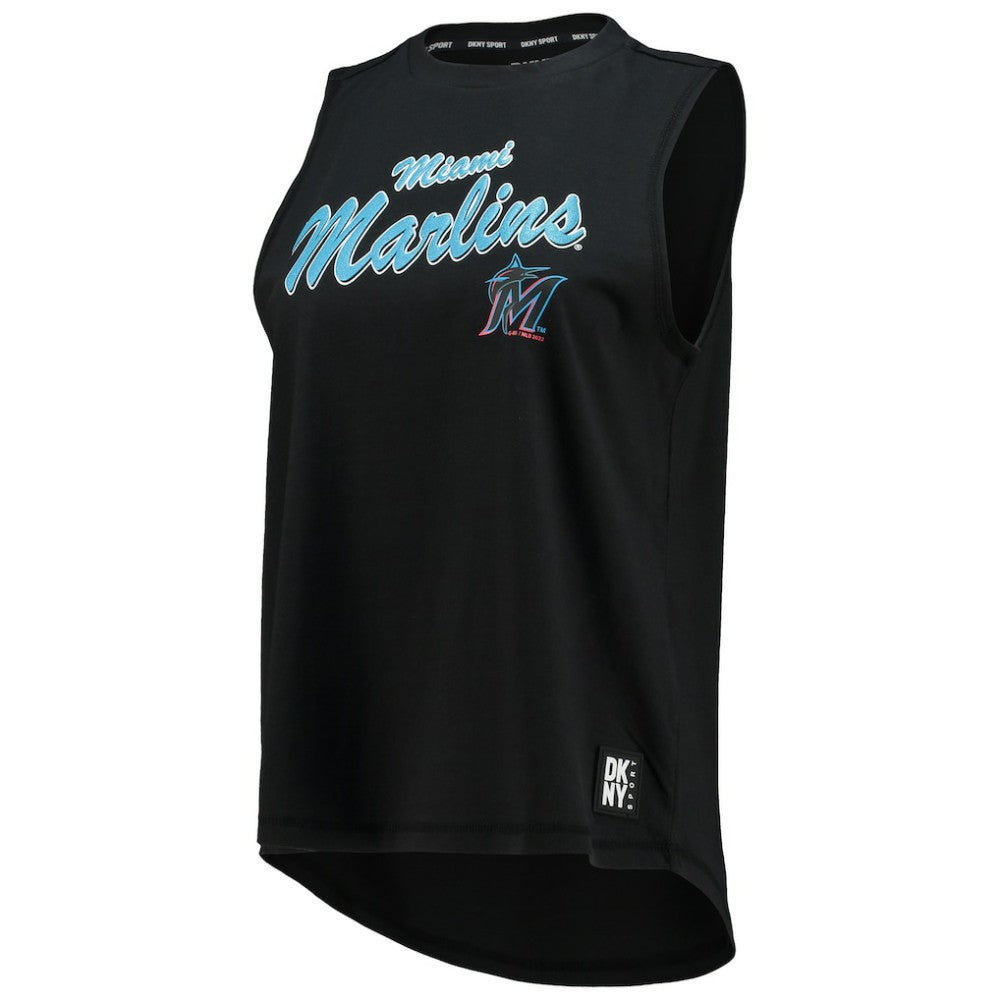 MLB Miami Marlins DKNY Sport Women's Marcie Tank Top