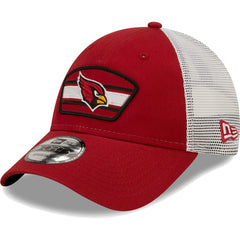 Logo Patch Trucker 9FORTY Snapback Hat - Arizona Cardinals