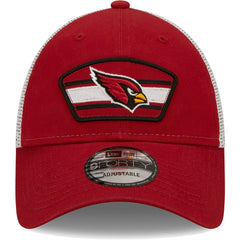 Logo Patch Trucker 9FORTY Snapback Hat - Arizona Cardinals