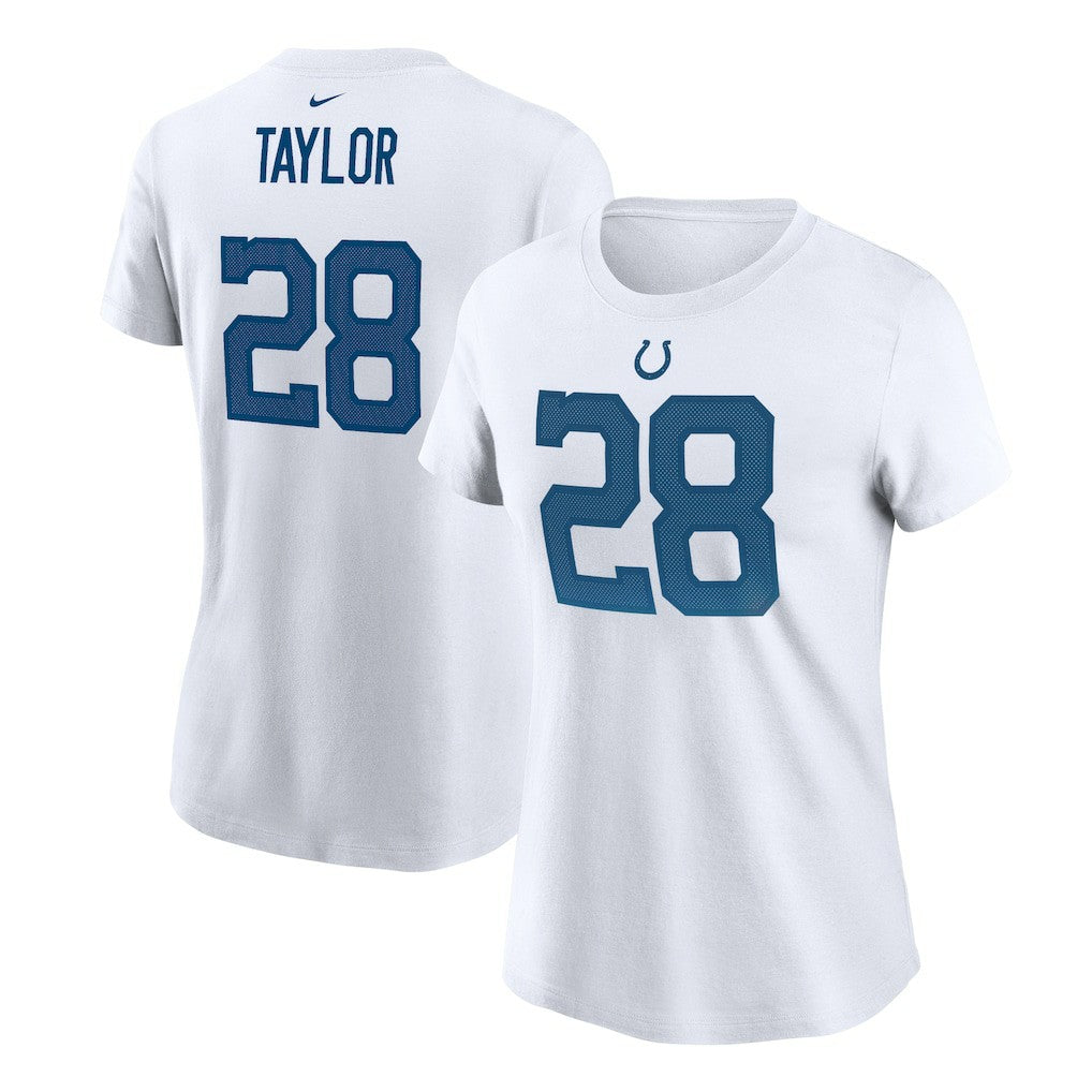 Jonathan Taylor  Women's Name & Number T-Shirt - Indianapolis Colts