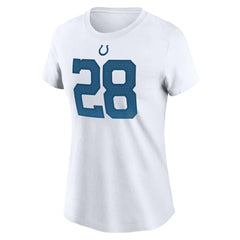 Jonathan Taylor  Women's Name & Number T-Shirt - Indianapolis Colts