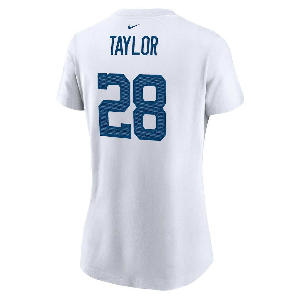 Jonathan Taylor  Women's Name & Number T-Shirt - Indianapolis Colts