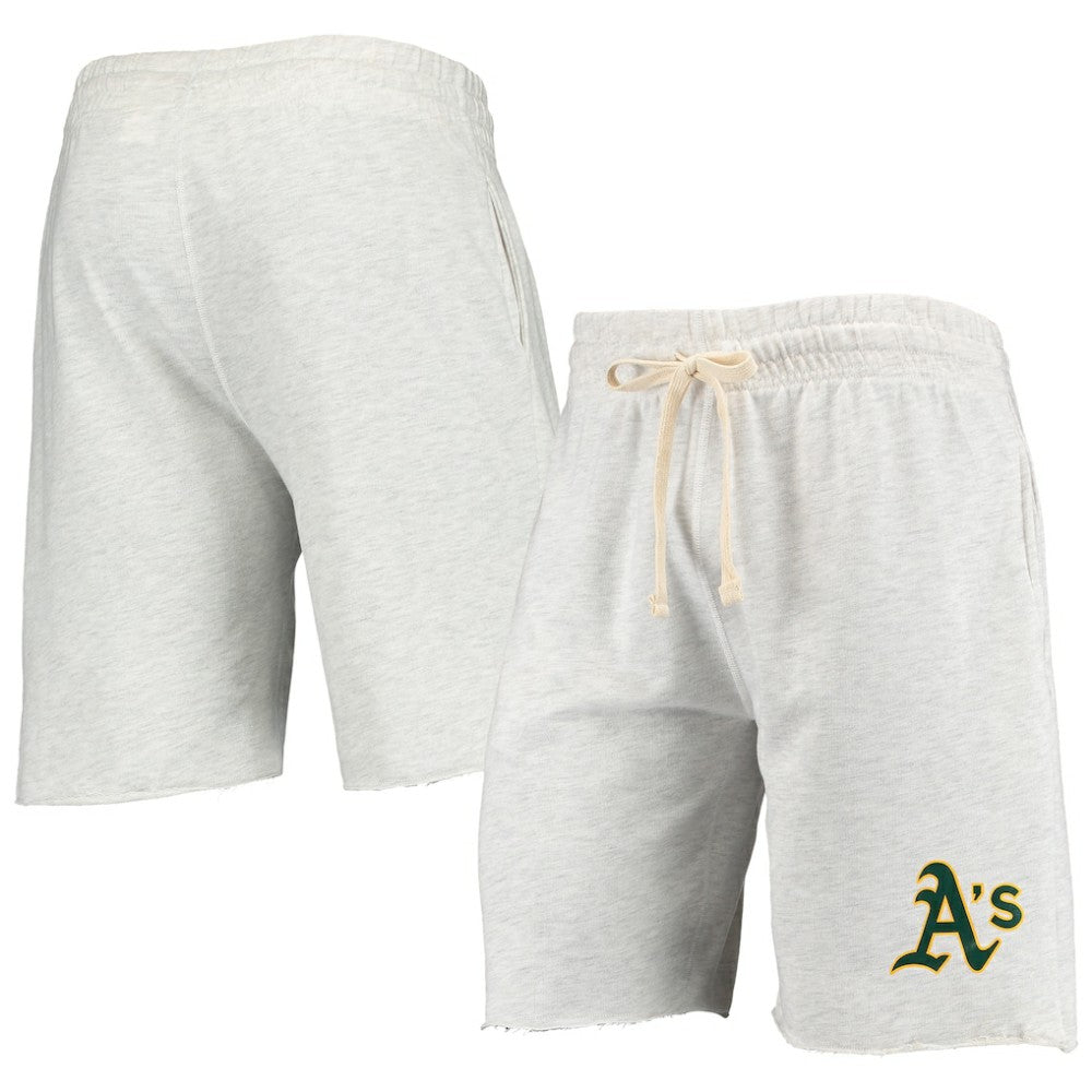 MLB Athletics Concepts Sport Mainstream Terry Tri-Blend Shorts
