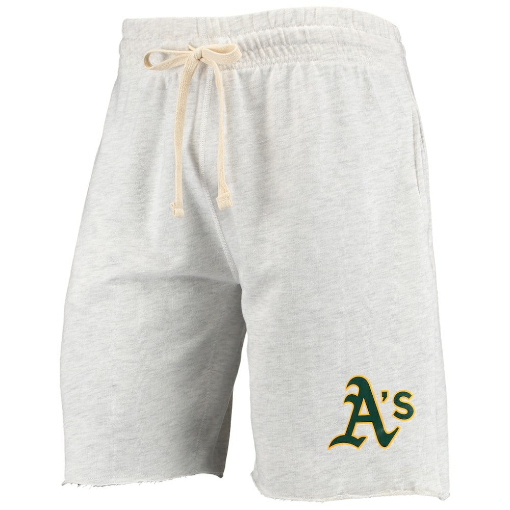 MLB Athletics Concepts Sport Mainstream Terry Tri-Blend Shorts