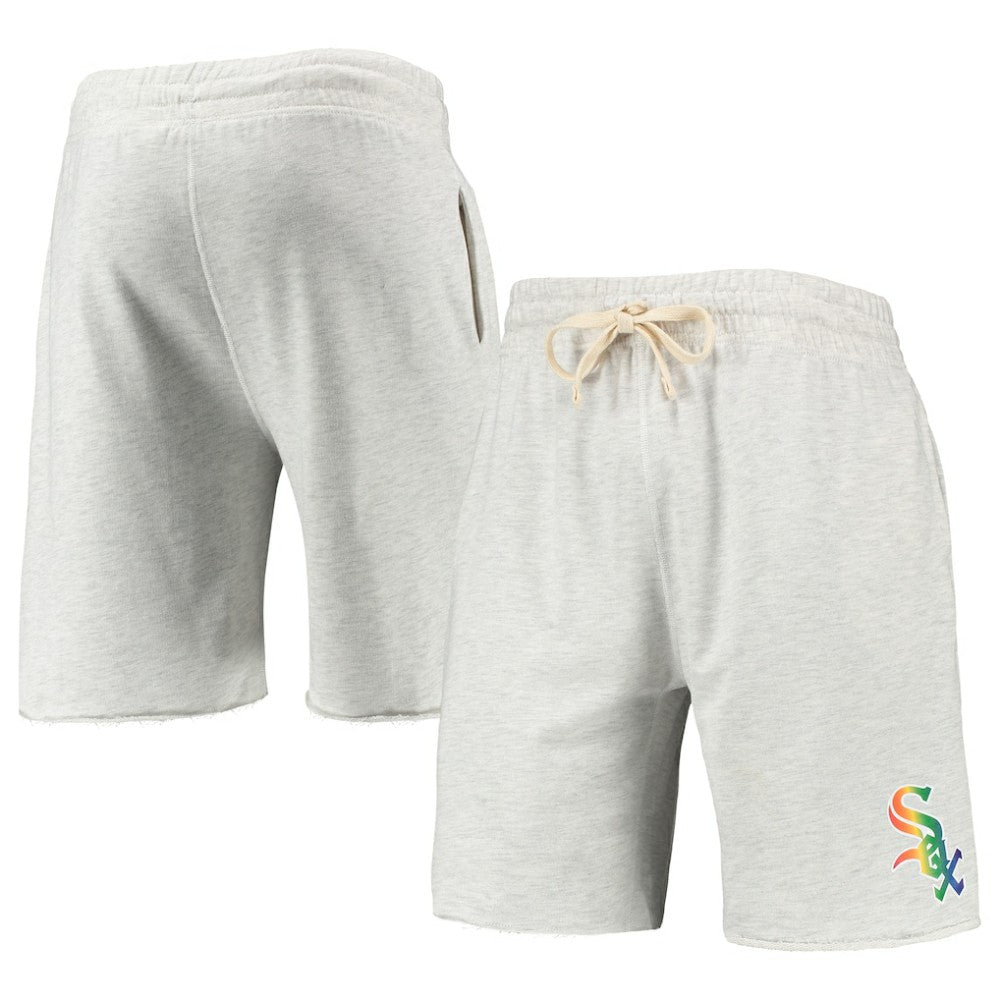 MLB Chicago White Sox Concepts Sport Mainstream Logo Terry Tri-Blend Shorts
