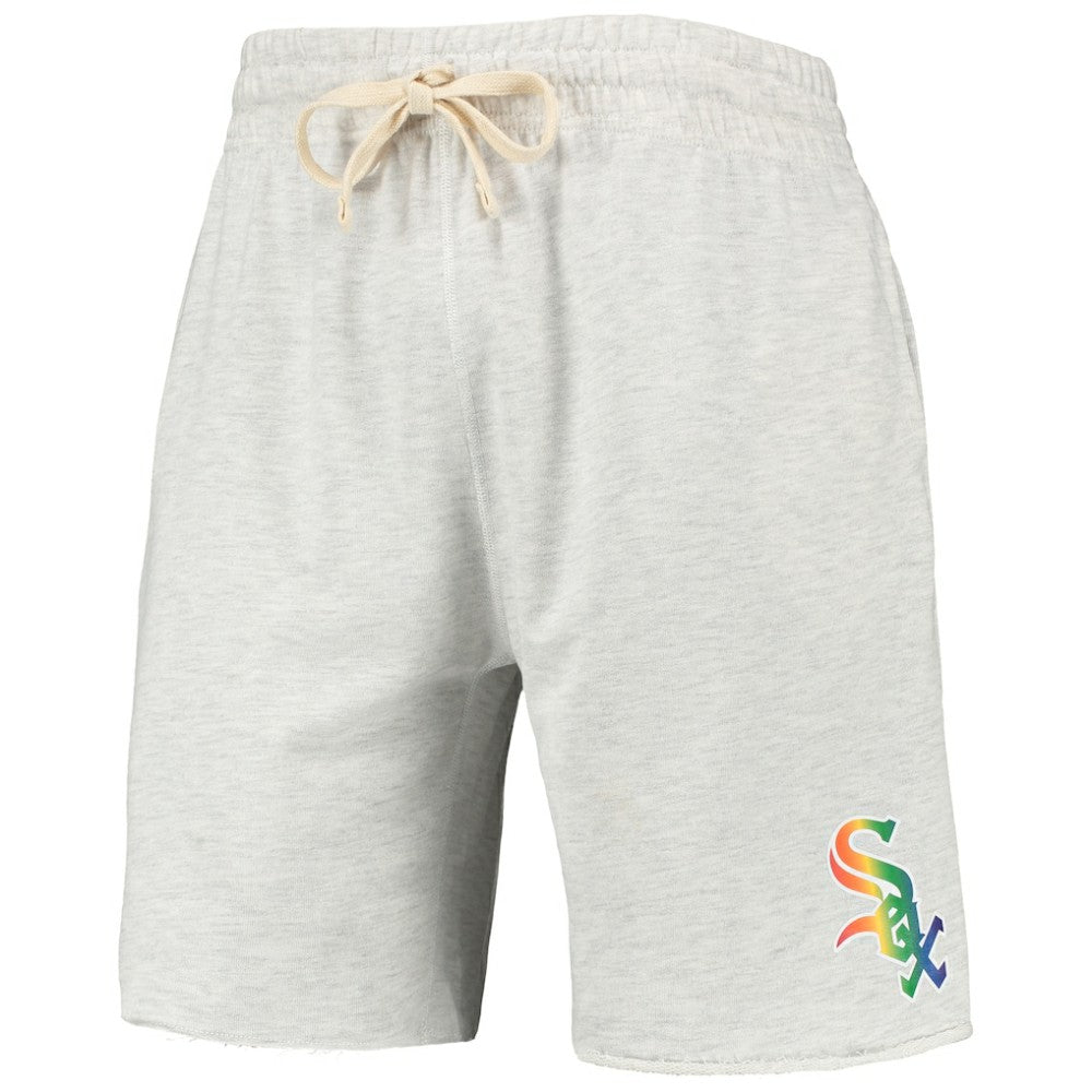 MLB Chicago White Sox Concepts Sport Mainstream Logo Terry Tri-Blend Shorts
