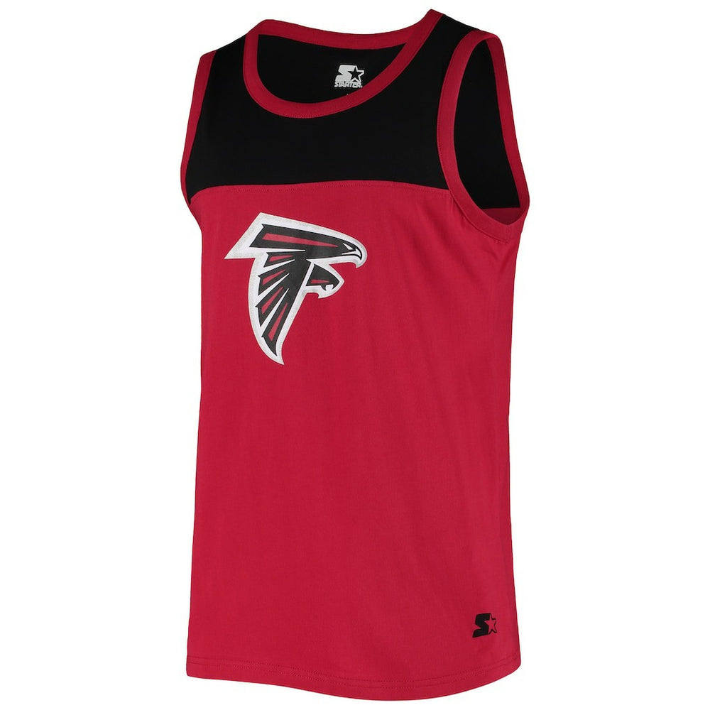 Starter Team Touchdown Fashion Tank Top - Atlanta Falcons