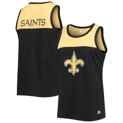 Starter Team Touchdown Fashion Tank Top - New Orleans Saints