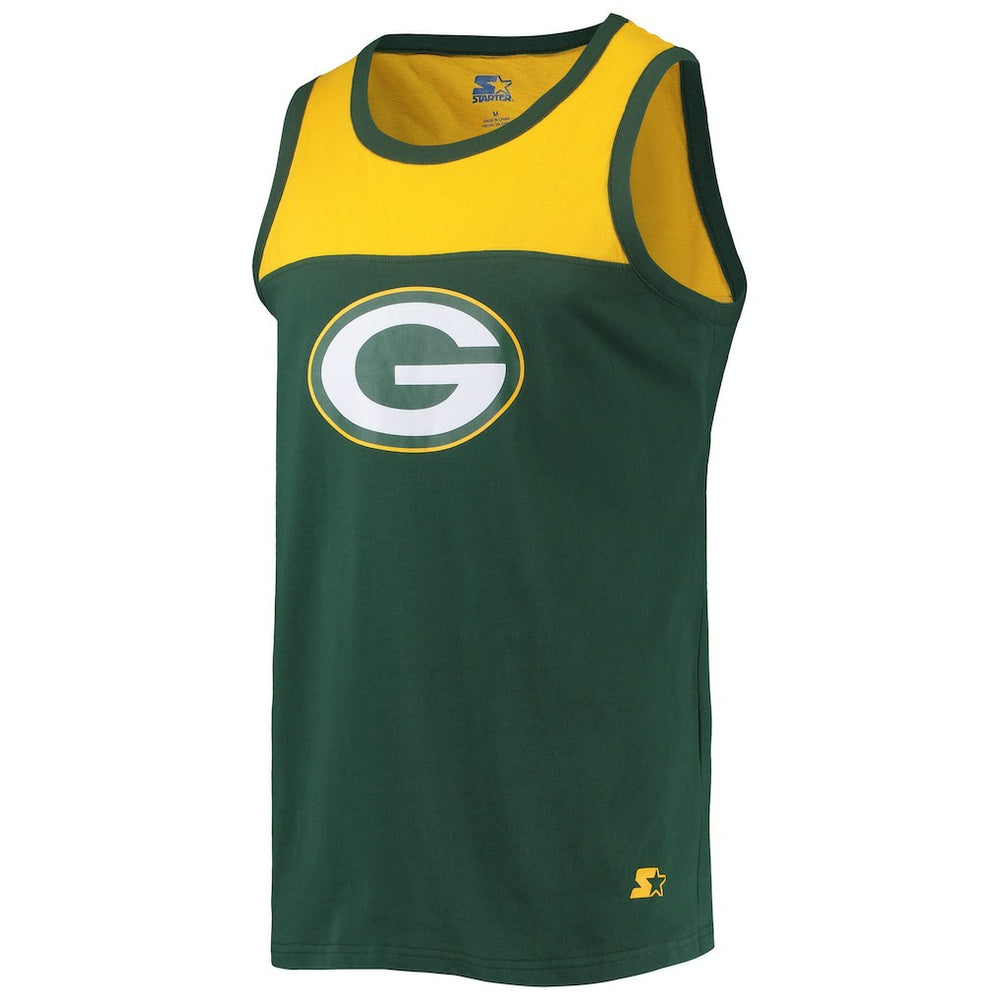 Starter Team Touchdown Fashion Tank Top - Green Bay Packers